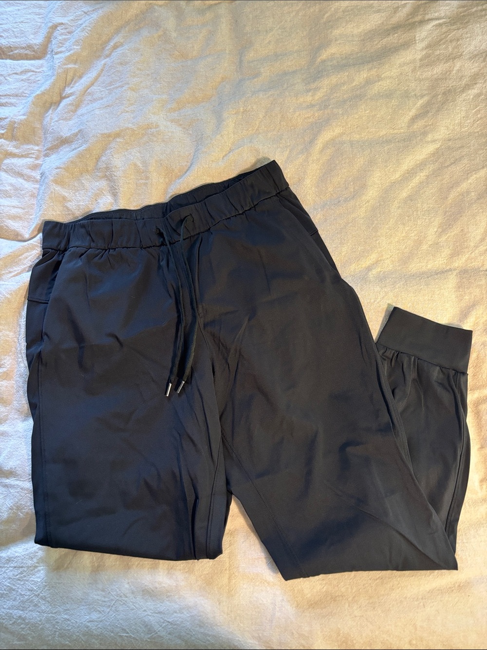 CRZ Yoga Black Drawstring Jogger Pants